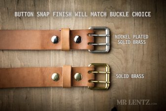 double tongue belt buckle options