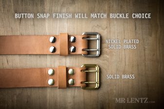 wide double tongue buckle options