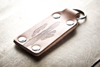 desert cactus keychain saguaro cactus