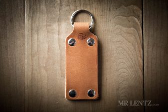 leather keychain