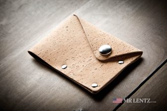 snap cork card wallet