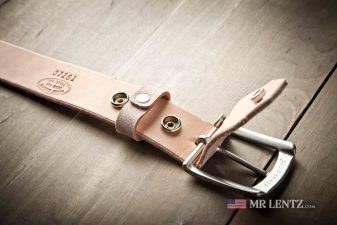 removeable buckle on rough out belt