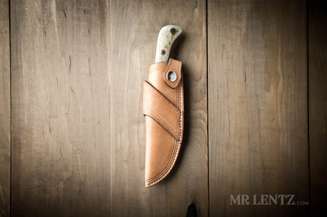 leather knife sheath crossdraw