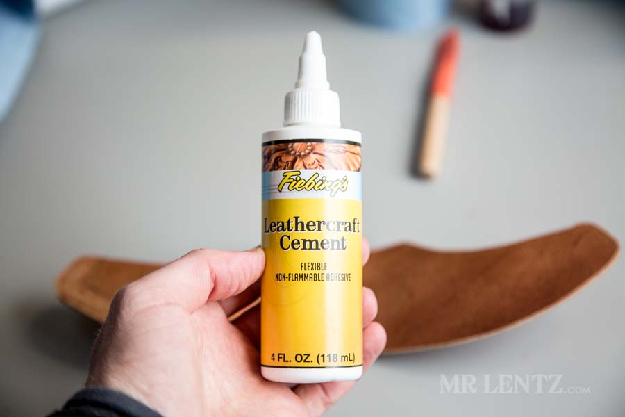 leather cement used on axe sheath