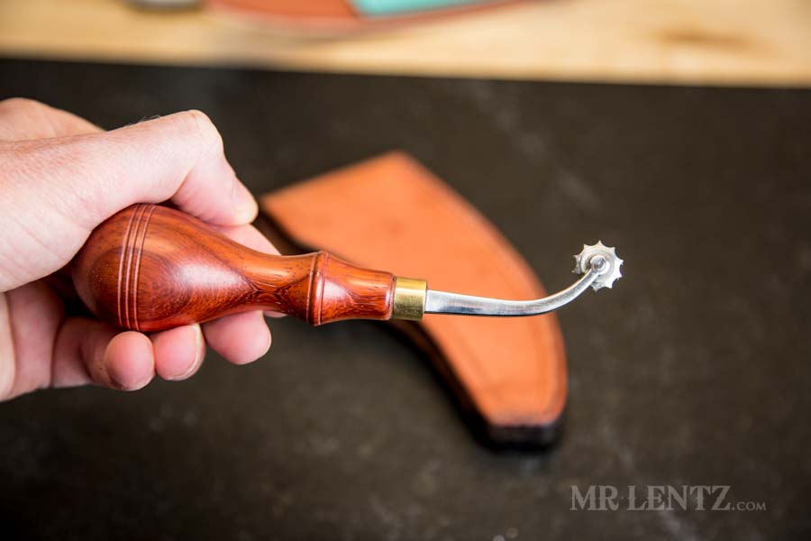 stitch marker used to improve stitching