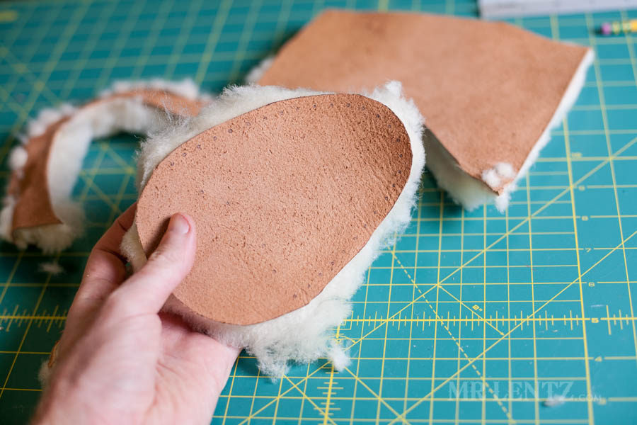 cut moccasin pattern