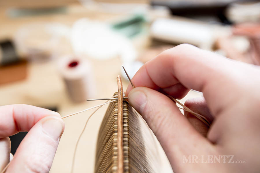 diy sewing leather goods by hand