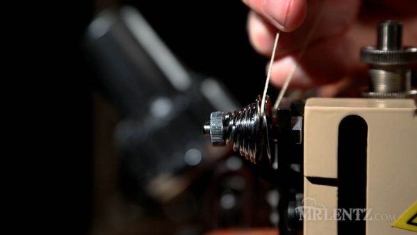 top thread tension on leather sewing machine