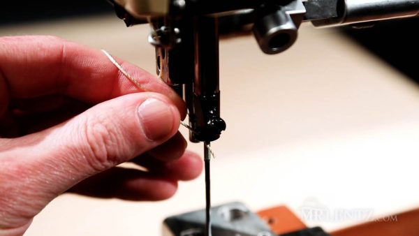needle guide hole for leather sewing machine
