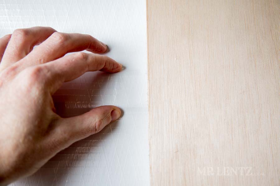 finding the stud for plywood wall installation