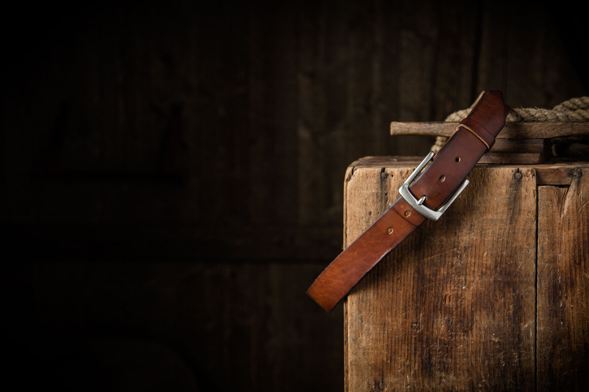 handmade leather belts usa