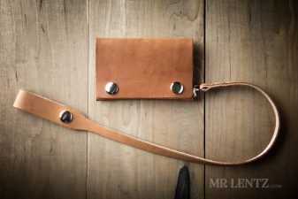 biker wallet withleather chain belt loop