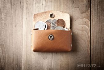 leather coin purse
