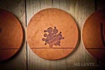 prickly pear cactus coaster
