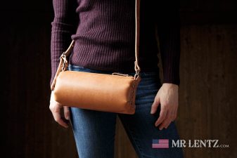 womens leather daily purse