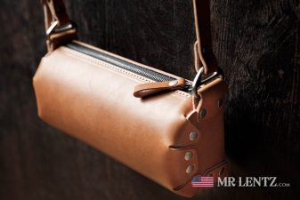 simple unique leather purse