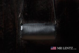 black shoulder purse