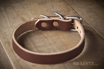 leather dog collar for small dogs