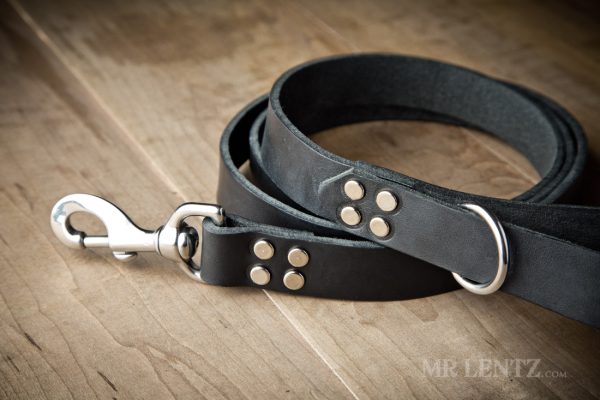 leather dog leash for large dogs