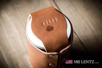 leather koozie made in the usa