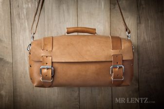 mens leather duffel bag by mr. lentz