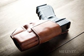 top of holster for glock handgun