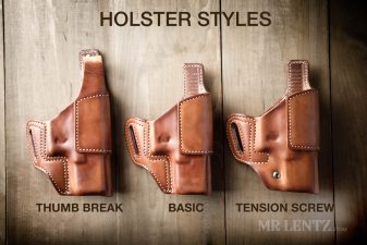 glock 19 leather holster styles