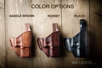 glock 19 leather holster color options