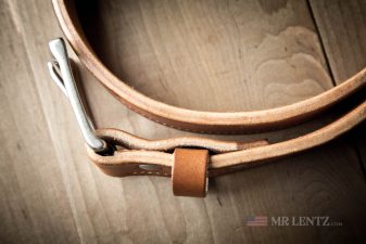 thick leather gun belts