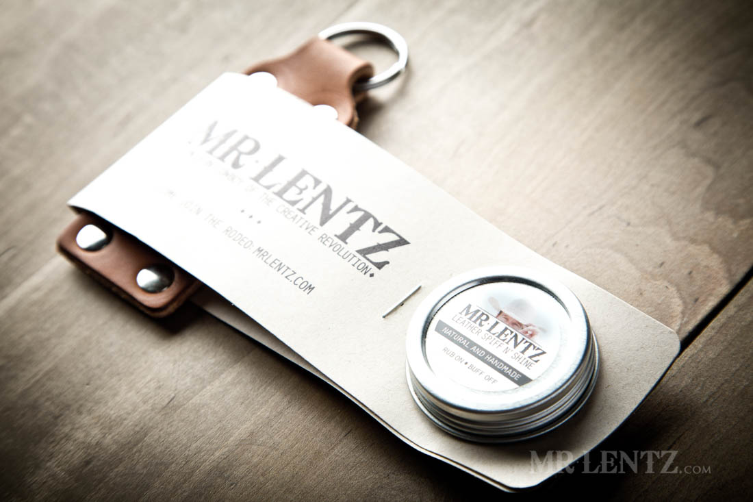 leather key ring with free conditioner