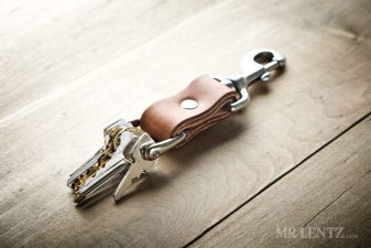 leather key fob