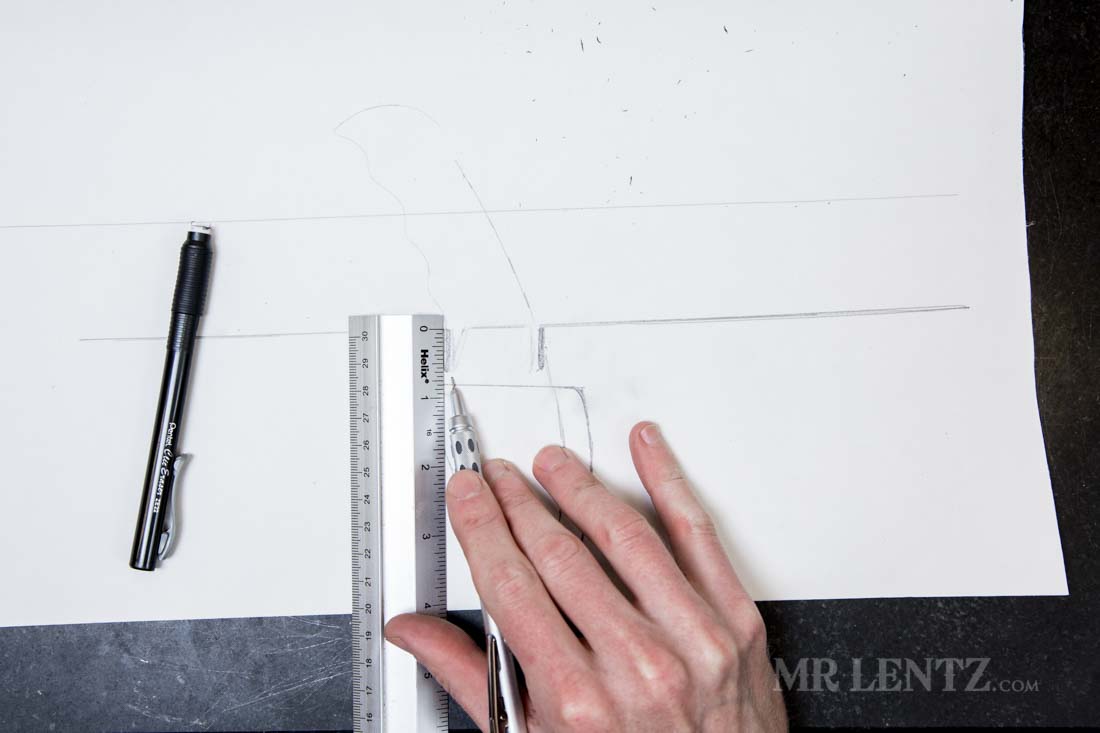 tracing the sheath template