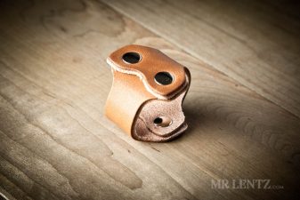 western leather napkin ring