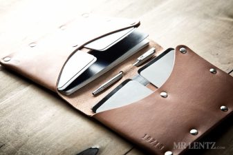 leather passport case