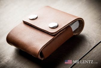 leather playing card case