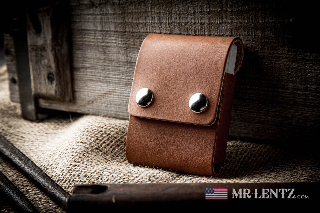 leather goods poker card case