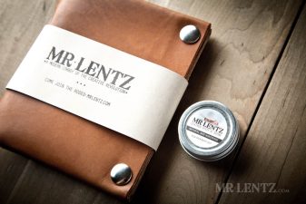leather conditioner with travel wallet