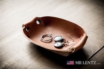 leather ring dish