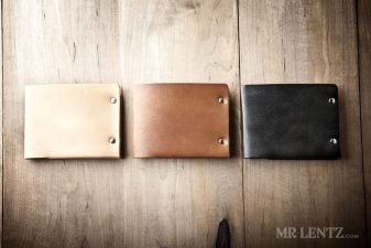 minimal leather wallets