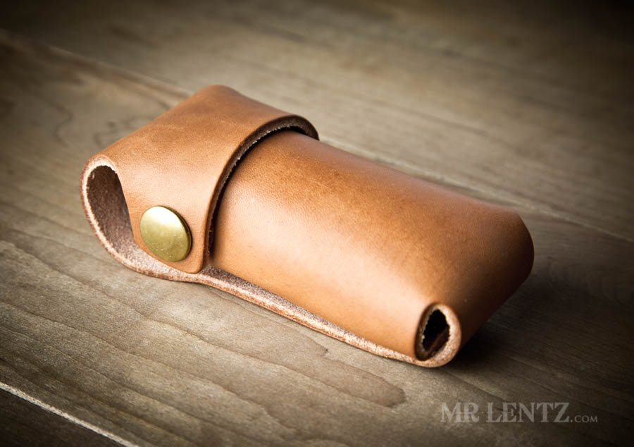 multi tool sheath with brass finish