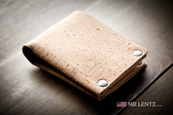 bifold mens cork wallet