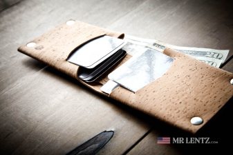 designer cork wallet