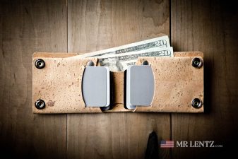 mens cork wallet with snaps