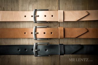 leather belt color choices