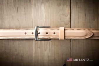 tan leather dress belt