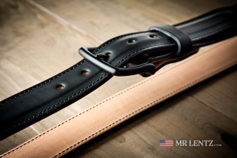 black leather dress belt made in the usa