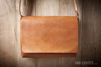 Leather Messenger Bag