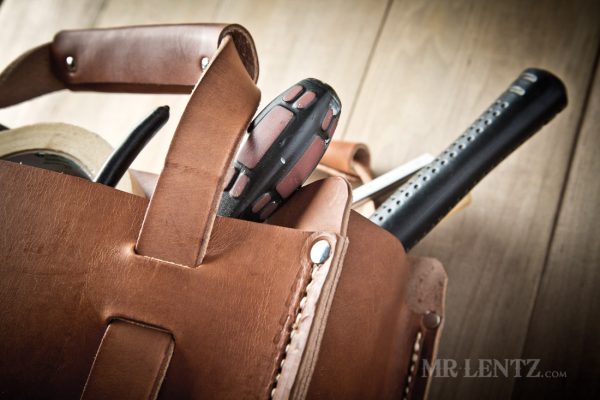 leather tool bag