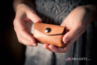 leather coin purse handmade in the usa