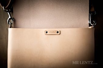 Personalization example on a bag